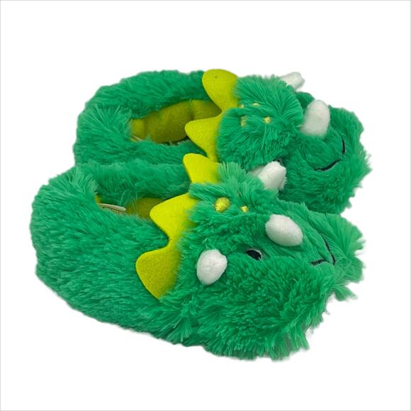 Simple Joys by Carter Jarrell Fuzzy Slipper in Green Size S(5-6) - Picture 4 of 11